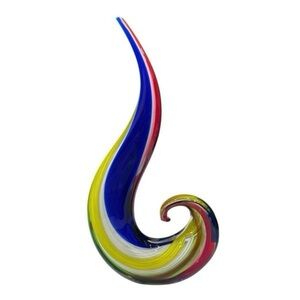 Badash "Rainbow Note"
Murano-style Art Glass
Centerpiece Home Decor Sculpture